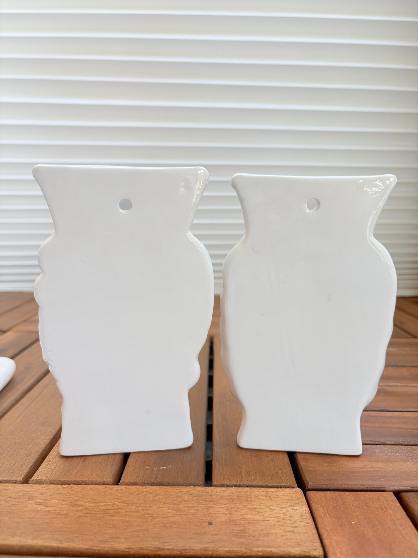 Set Of 2 Italian Moor Head Wall Pockets Planters Gallery Wall